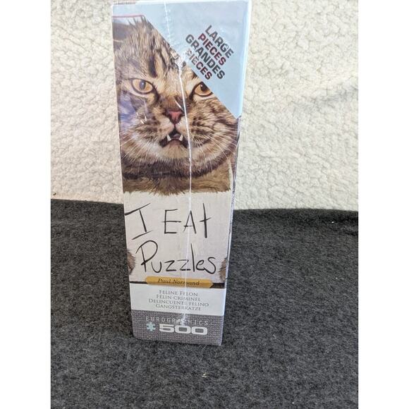 EuroGraphics - Feline Felon - Paul Normand - Large Piece 500 Piece Jigsaw Puzzle - Picture 3 of 5